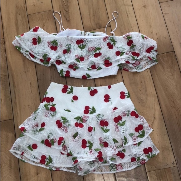 Show Me Your MuMu Dresses & Skirts - Show Me your Mumu Very Cherry Set